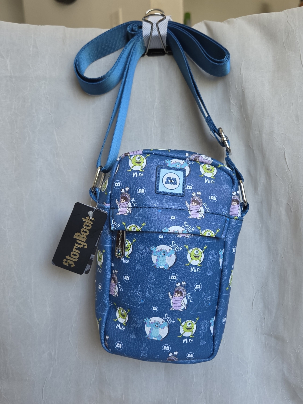 Buckle-Down Disney Pixar Storybook Monsters, Inc. Crossbody Bag